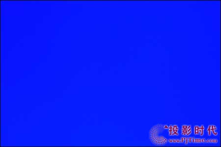 明基(BENQ)W100投影機的色彩還原和灰階表現