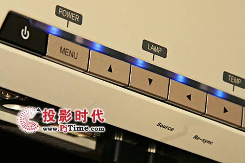 奧圖碼HD80家用投影機(jī) 面板按健