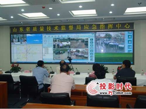 DET PDP等離子大屏幕在質量技術監(jiān)督局的應用
