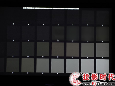 TCL L42E9FR液晶電視機灰階測試