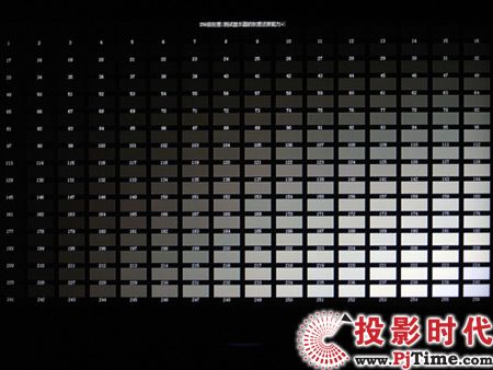 TCL L42E9FR液晶電視機灰階測試