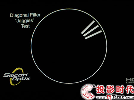 TCL L42E9FR液晶電視機文字和抗鋸齒能力測試