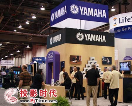 雅馬哈infocomm 2008展臺