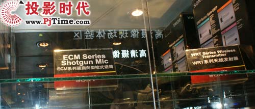 索尼ECM系列強指向型槍式話筒、WRT系列無線發(fā)射器