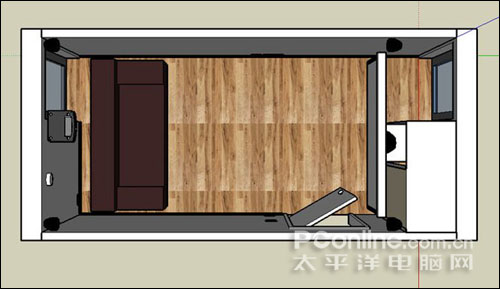 10平方米空間全高清藍光影院布局