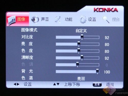 實測節(jié)能30% 康佳LC37GS80C液晶評測