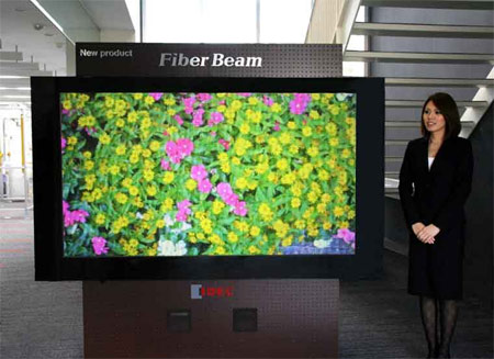 愛德克開發出創新的背投顯示設備Fiber Beam