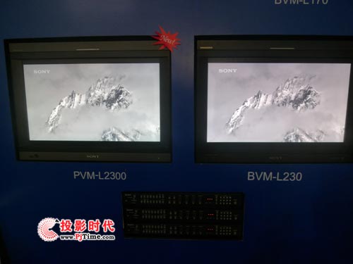 索尼全線廣播級液晶監視器亮相CCBN2009