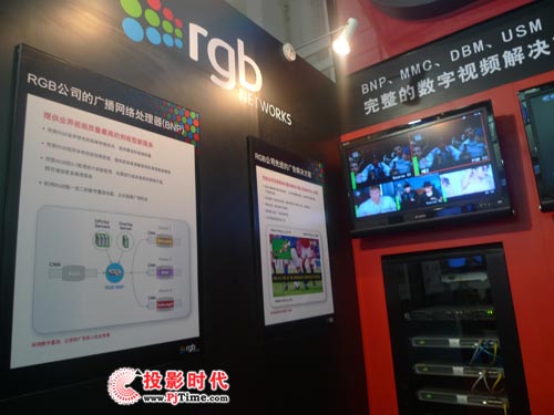 CCBN2009:RGB展完整視頻解決方案