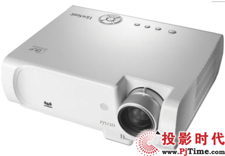 入門級的真優(yōu)彩 優(yōu)派 PJ513D投影機
