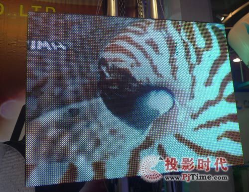 長沙彩旭電子LED顯示屏亮相PALM 2009