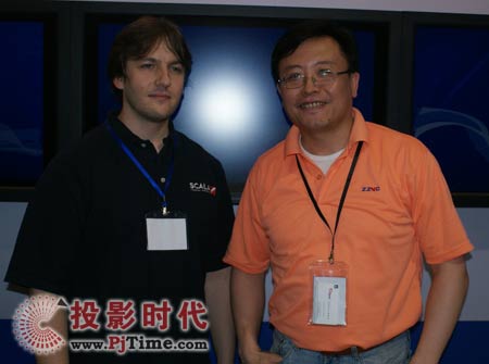 上海直真視通信息發布系統亮相數字標牌展