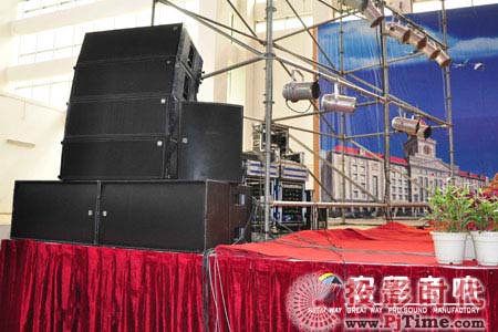 梧州學院歡送2009屆畢業生文藝晚會擴聲系統工程