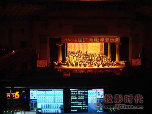 MIDAS PRO6調音臺助2010中國(廣州)新年音樂會獲得巨大成功