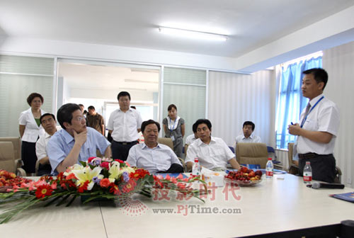 濟(jì)南市市長(zhǎng)張建國(guó)蒞臨巨洋公司視察調(diào)研