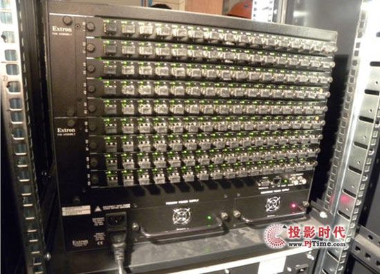 Extron模塊化光纖矩陣應用在上海移動