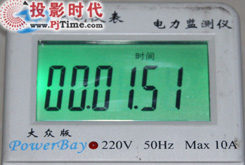 持續發力 ASK C1350商教投影全國首測_能耗與結論：高亮最亮點