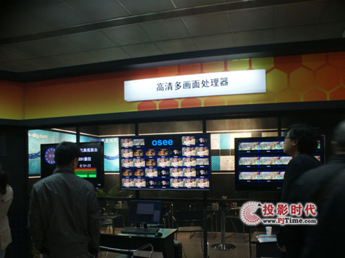 時代奧視多畫面處理器亮相CCBN2011