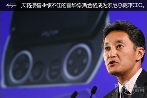 索尼任命平井一夫出任公司總裁兼CEO