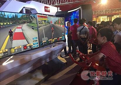 TCL2016ȫ(gu)Ѳչ_Ƽʢ磬QUHD TVǰw(yn)Wǈ(chng)