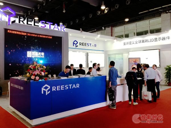 REESTAR國內首秀 高端LED顯示閃耀羊城