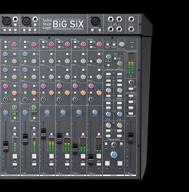 Solid State LogicƳUSBӿڵBiG SiX SuperAnalogue™{(dio)_(ti)