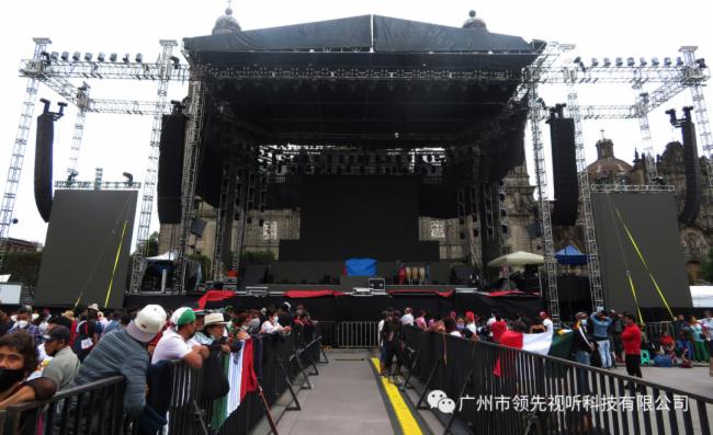 Martin Audio 在墨西哥獨立日慶祝活動中大放異彩